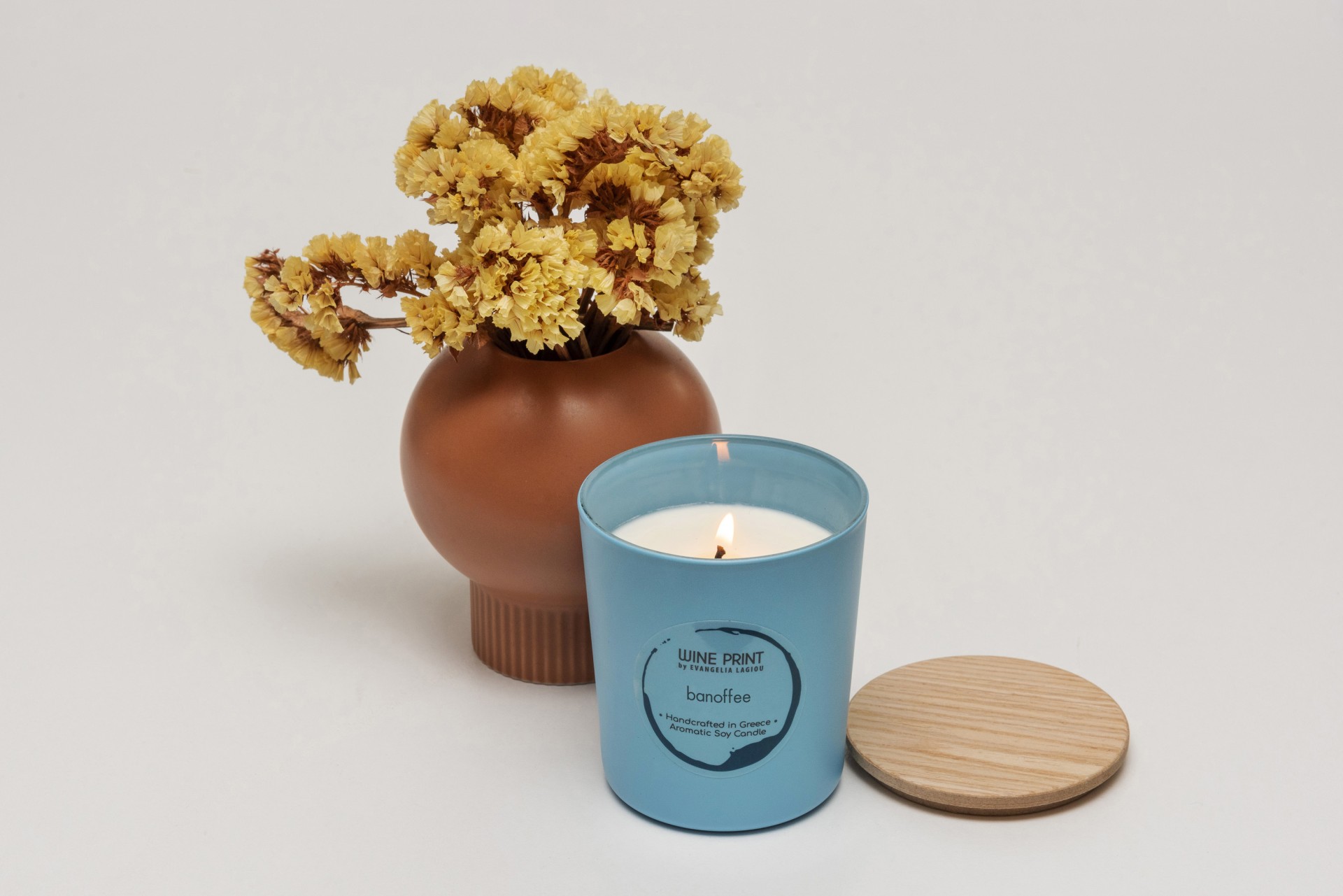 Banoffee Baby Blue ceramic cup